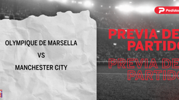 Por la Grupo C – Fecha 2 se enfrentarán Olympique de Marsella y Manchester City