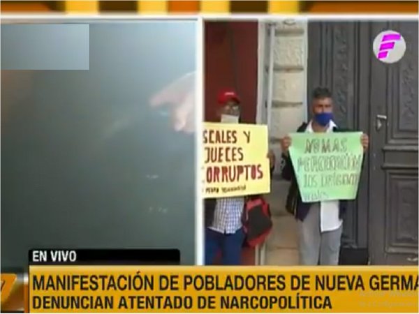 Nueva Germania: Pobladores denuncian ola de impunidad