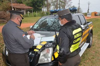 Caminera no multará documentos vencidos hasta el 30 de noviembre