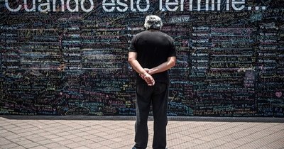 La Nación / Cuando esto termine: peruanos crean el “Muro de la Esperanza”