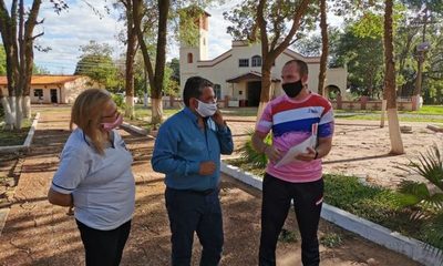 SND visita localidades en San Pedro para proyecto de Plazas Deportivas