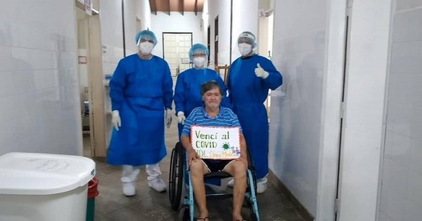La Nación / Paciente con enfermedad de base vence al COVID-19 en el Hospital de Lambaré