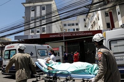 Incendio en un hospital de Río de Janeiro: Más de 200 pacientes fueron evacuados » Ñanduti