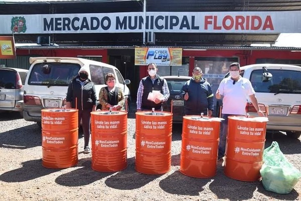 Lavamanos donados por ministro desaparecieron