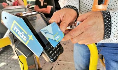 Multas para choferes que cobran pasaje en efectivo es de G 3.800.000