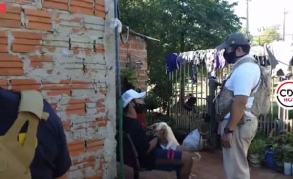 Presunto microtraficante detenido por agentes de SENAD y la fiscalía