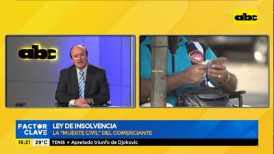 Ley de insolvencia: La “muerte civil” del comerciante - Factor Clave - ABC Color