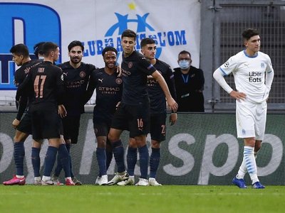 El City destroza al Marsella
