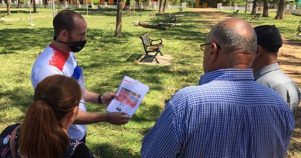 La Nación / Dos localidades de San Pedro, beneficiadas con el proyecto Plazas Deportivas SND