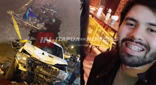 TRABAJADOR DE DELIVERY SANPEDRANO SUFRIÓ EMBESTIDA FATAL EN ASUNCIÓN