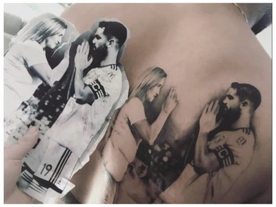 Mamá de Rolón: "Este tatuaje sí que me superó"