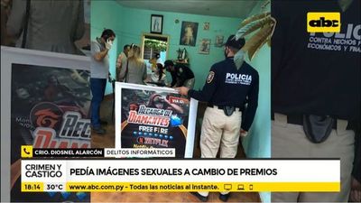 Pedía imágenes sexuales a cambio de premios en videojuegos - Crimen y castigo - ABC Color
