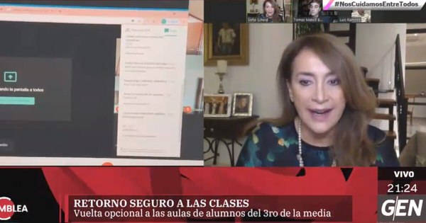 La Nación / Asamblea: “No es un retorno a clases, es solo un cierre de año”