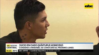 Sentencia a Marabel se conocerá el próximo lunes - ABC Noticias - ABC Color