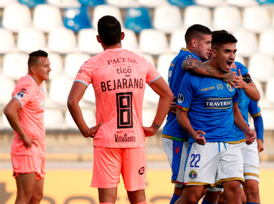 Compacto del juego entre Audax Italiano y Bolívar