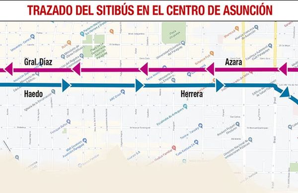 MOPC pretende que Sitibús tenga el mismo precio que el fallido metrobús - Nacionales - ABC Color
