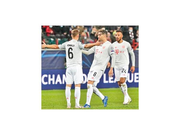 Bayern sigue a paso firme en la Liga de Campeones