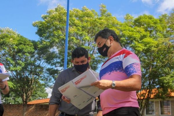 Secretaría de Deportes releva datos para equipar “Plazas Deportivas” en San Pedro y Canindeyú
