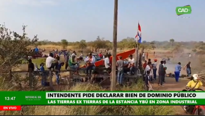 Intendente pide declarar bien de dominio público las ex tierras de Ybú: