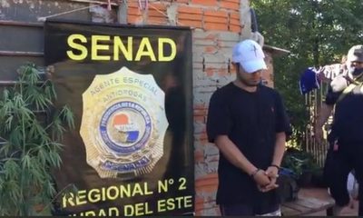 Detienen a distribuidor de drogas tras un allanamiento – Diario TNPRESS