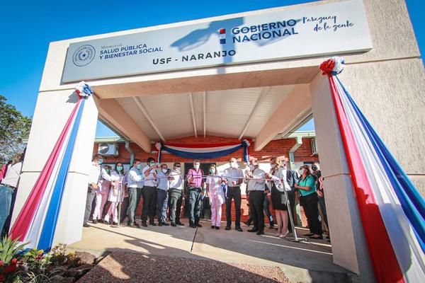 Gobierno inaugura dos nuevas USF en Piribebuy y equipa centros médicos con apoyo de la EBY | .::Agencia IP::.