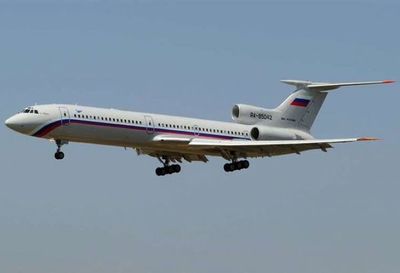 El legendario Tupolev Tu-154 ruso realiza su último vuelo comercial