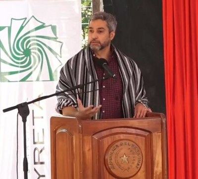 Mario Abdo sobre reelección: “Yo me comprometí con la gente a retirarme” - Nacionales - ABC Color