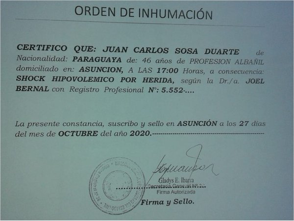 Interno de Tacumbú murió acuchillado