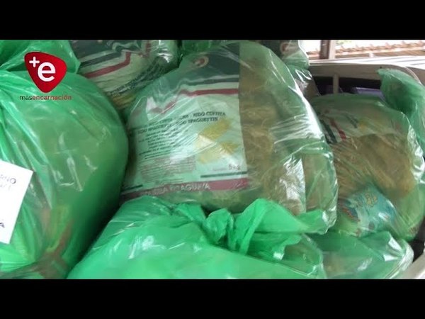 YACYRETÁ COORDINA ENTREGA DE BONOS PARA ALIMENTOS A FAMILIAS RELOCALIZADAS