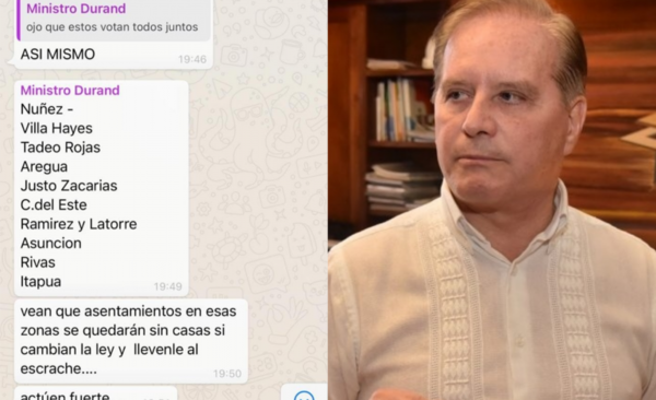 HOY / Ley Fonavis: ministro Durand amenaza con escraches a Diputados