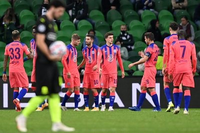 Chelsea goleó al Krasnodar en su visita a Rusia