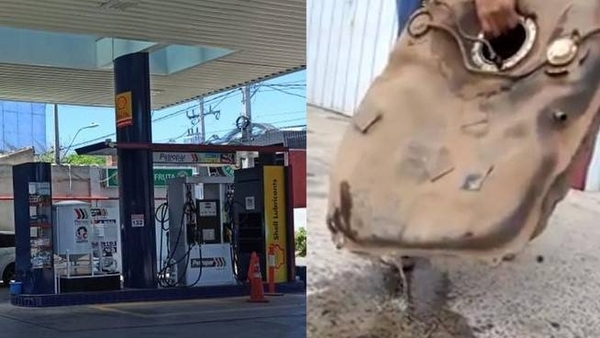 HOY / Le cargaron agua en vez de combustible y su vehículo se detuvo en plena marcha