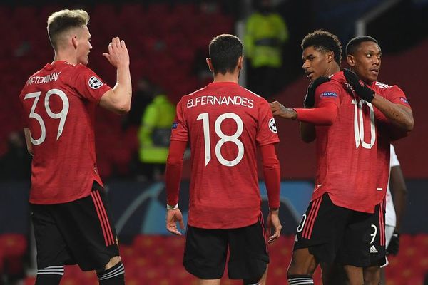 Manchester United golea 5-0 al RB Leipzig - Fútbol - ABC Color
