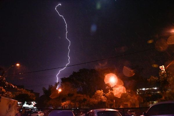 Pronostican tormentas eléctricas para esta noche - Nacionales - ABC Color