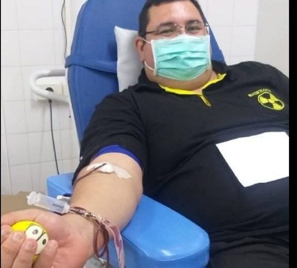 Paciente recuperado de Covid-19: “A quienes superaron, donen su plasma sin miedo”