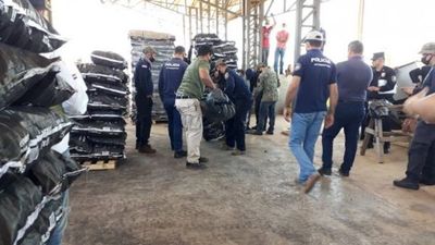 Fiscalía allana puerto privado Caacupemí, en Pilar, en busca de drogas