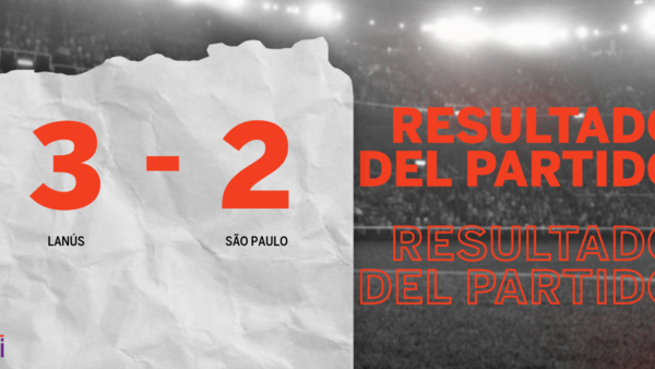 A São Paulo no le alcanzó con el doblete de Brenner y cayó frente a Lanús