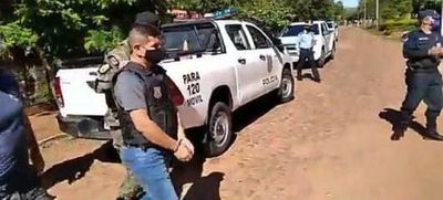 Gran despliegue policial para reconstruir crimen que involucra a concejal - Nacionales - ABC Color