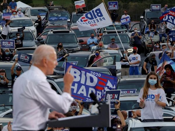 Donald Trump y Joe Biden luchan por los codiciados votos de Florida