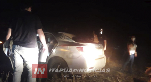 PERSECUCIÓN Y VUELCO EN ARROYO PORÃ