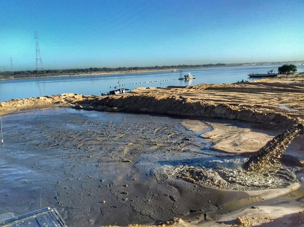 Avanza la construcción del futuro Parque Lineal de espacio al aire libre en Asunción
