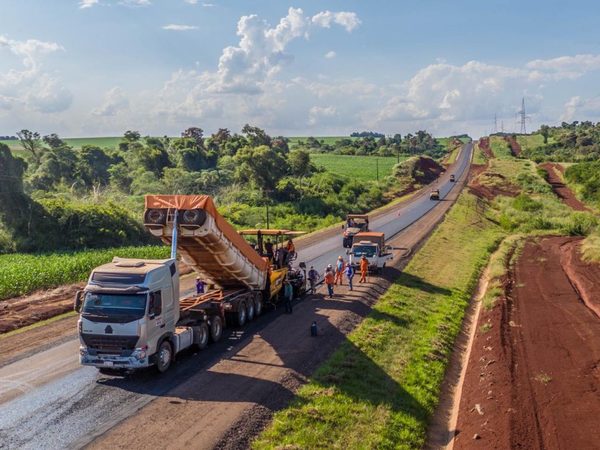 El Corredor de Exportación entre Alto Paraná e Itapúa alcanza 70% de avance