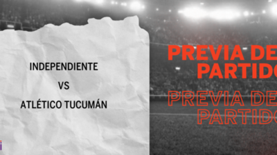 Independiente recibirá  a Atlético Tucumán por la Llave O1