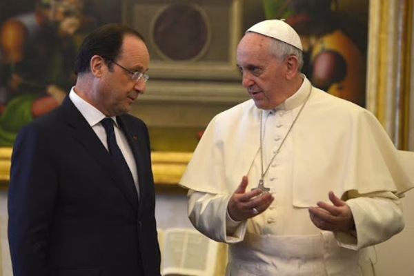 El papa Francisco lamentó el atentado terrorista en Niza y envió un mensaje al pueblo francés | .::Agencia IP::.