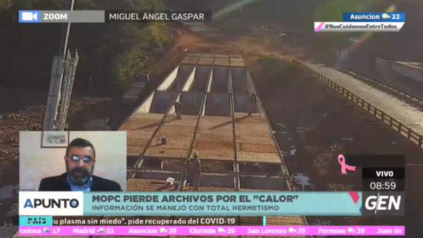 HOY / Miguel Gaspar director de Paraguay Ciberseguro, sobre pérdida de archivos del MOPC