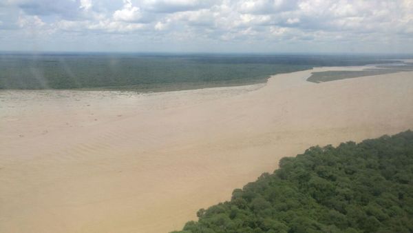 Importantes lluvias en el norte contribuyen a ligera aumento de nivel del río Paraguay