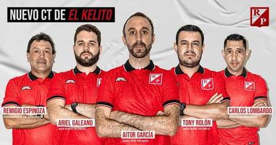 Aitor García y su cuerpo técnico ya entrenan con el Kelito
