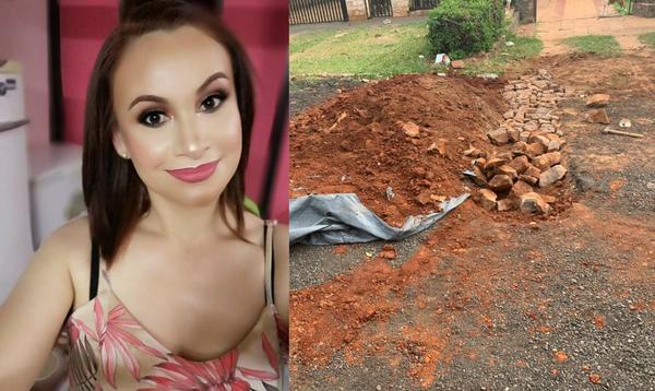 Desubicada destruyó asfaltado para mandar hacer para su entrada - Noticiero Paraguay