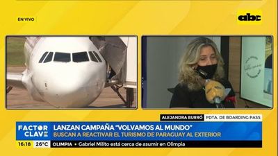 Lanzan campaña “Volvamos al mundo” - Factor Clave - ABC Color