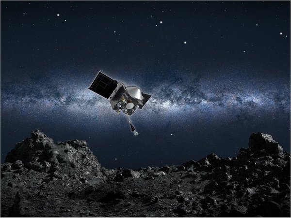 La NASA anuncia que almacenó con éxito muestras de asteroide en sonda Osiris-Rex